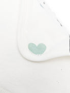 Asciugamano da bagno per neonati Petit Bateau Kids bianco con stampa a cuori A0GQR 01 PETIT BATEAU KIDS 
