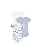 Set di tre body per neonato Petit Bateau Kids multicolore con motivo Torre Eiffel A0GYC 00 PETIT BATEAU KIDS 