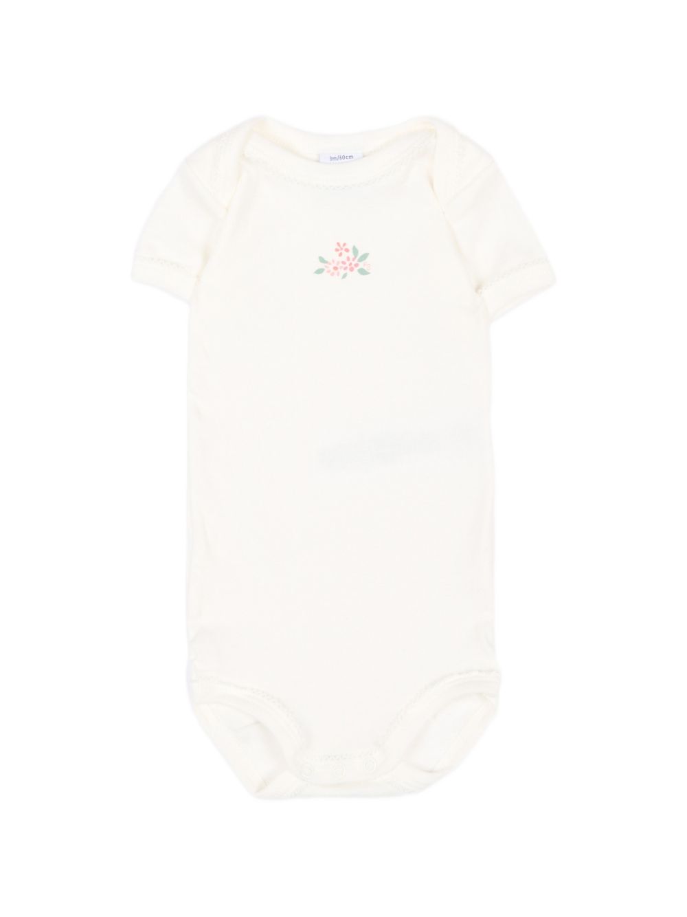 Set di tre body per neonata Petit Bateau multicolore con stampa floreale A0GYK 00 PETIT BATEAU KIDS 