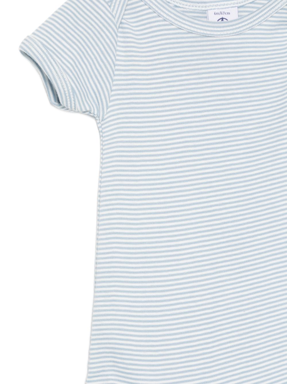 Set di tre body per neonato Petit Bateau azzurro e bianco con motivo balene A0H2F 00 PETIT BATEAU KIDS 