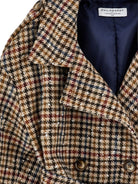 Cappotto doppiopetto per bambina Philosophy Kids multicolor a quadri I1H101 8322 0084 PHILOSOPHY KIDS 