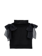 Top per bambina Philosophy di Lorenzo Serafini Kids nero a collo alto I1H305 8209 0050 PHILOSOPHY KIDS 