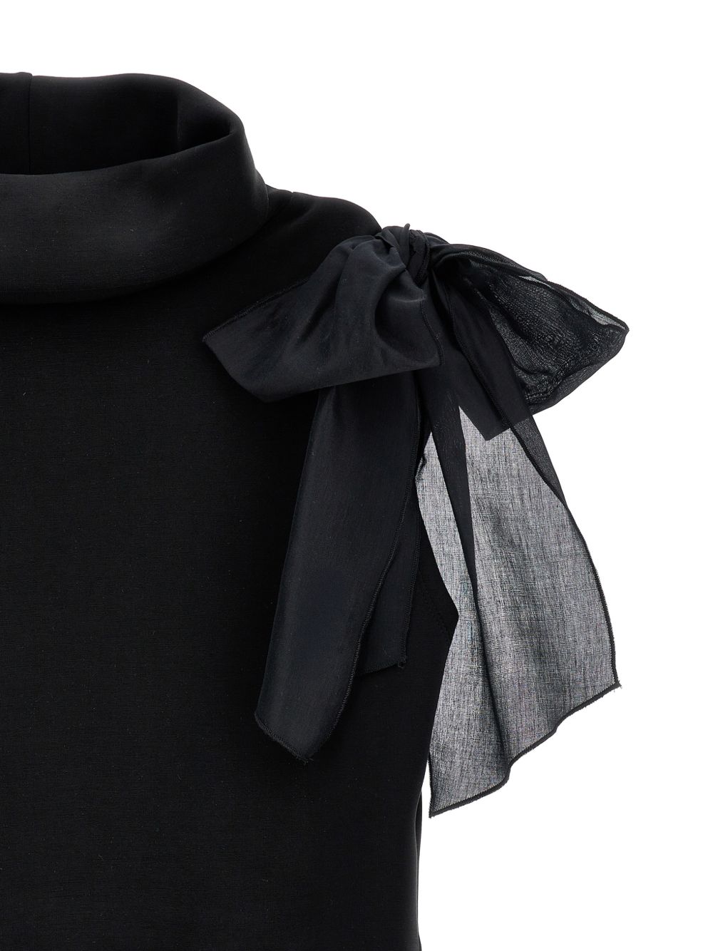 Top per bambina Philosophy di Lorenzo Serafini Kids nero a collo alto I1H305 8209 0050 PHILOSOPHY KIDS 