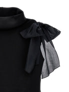 Top per bambina Philosophy di Lorenzo Serafini Kids nero a collo alto I1H305 8209 0050 PHILOSOPHY KIDS 