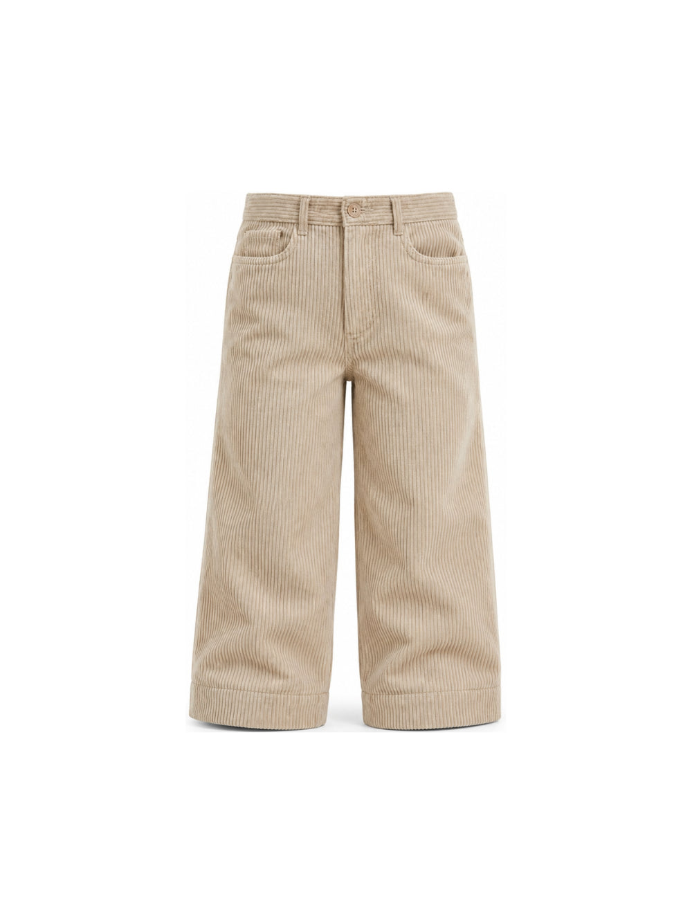 Pantaloni per bambina Philosophy di Lorenzo Serafini Kids beige con trama a coste I1H402 8854 0002 PHILOSOPHY KIDS 