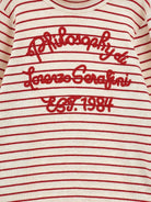 Maglione per bambina Philosophy Di Lorenzo Serafini Kids multicolore con design a righe I1H605 8215 0243 PHILOSOPHY KIDS 