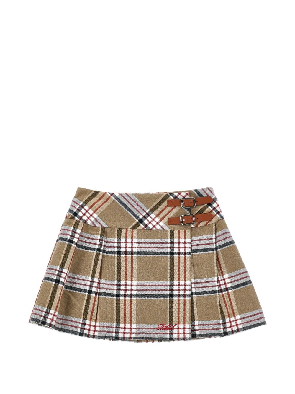 Gonna per bambina Philosophy di Lorenzo Serafini Kids marrone con motivo a quadri I1H701 8151 0306 PHILOSOPHY KIDS 