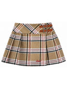 Gonna per bambina Philosophy di Lorenzo Serafini Kids marrone con motivo a quadri I1H701 8151 0306 PHILOSOPHY KIDS 
