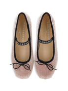 Ballerine per bambina Philosophy di Lorenzo Serafini Kids rosa con finitura in velluto I8H003 8781 9150 PHILOSOPHY KIDS 