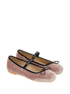 Ballerine per bambina Philosophy di Lorenzo Serafini Kids rosa con finitura in velluto I8H003 8781 9150 PHILOSOPHY KIDS 