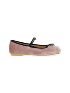Ballerine per bambina Philosophy di Lorenzo Serafini Kids rosa con finitura in velluto I8H003 8781 9150 PHILOSOPHY KIDS 