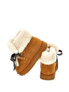 Stivali per bambina Philosophy di Lorenzo Serafini Kids marrone con inserti in shearling I8H004 8776 0006 PHILOSOPHY KIDS 