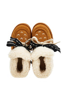 Stivali per bambina Philosophy di Lorenzo Serafini Kids marrone con inserti in shearling I8H004 8776 0006 PHILOSOPHY KIDS 