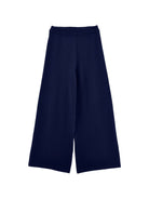 Pantaloni per bambina Philosophy di Lorenzo Serafini Kids blu con logo ricamato sul retro I9H407 8061 056S PHILOSOPHY KIDS 