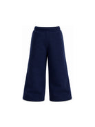 Pantaloni per bambina Philosophy di Lorenzo Serafini Kids blu con logo ricamato sul retro I9H407 8061 056S PHILOSOPHY KIDS 