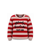 Maglione per bambina Philosophy Di Lorenzo Serafini Kids multicolore con design a righe I9H616 8716 9143 PHILOSOPHY KIDS 