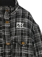 Giubbino per bambina Pinko Kids nero con trama in tweed KFGB0250TV138 0946 PINKO KIDS 