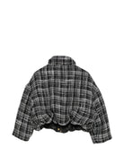 Giubbino per bambina Pinko Kids nero con trama in tweed KFGB0250TV138 0946 PINKO KIDS 