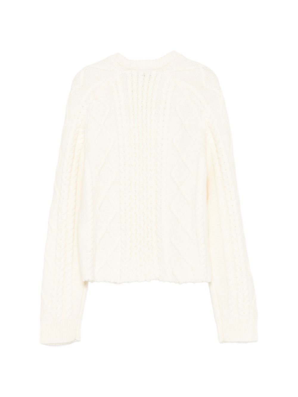 Maglione per bambina Pinko Kids bianco con logo sul davanti KFMA039CFL153 0078 PINKO KIDS 
