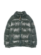 Piumino glossy per bambino Pyrenex Kids verde con imbottitura HKY019 3134 PYRENEX KIDS 