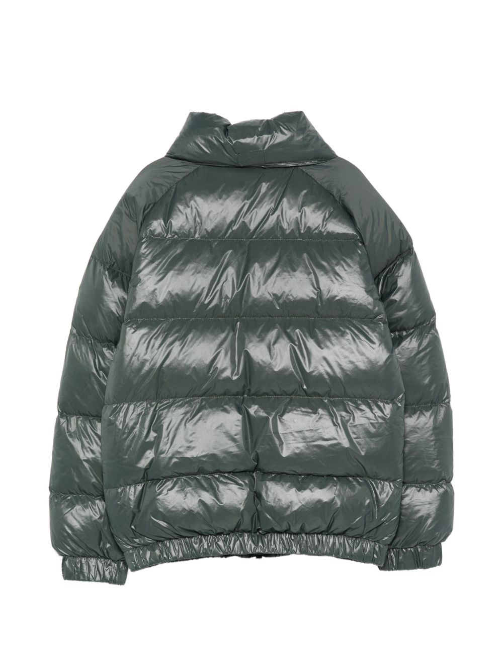 Piumino glossy per bambino Pyrenex Kids verde con imbottitura HKY019 3134 PYRENEX KIDS 