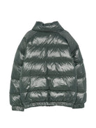 Piumino glossy per bambino Pyrenex Kids verde con imbottitura HKY019 3134 PYRENEX KIDS 