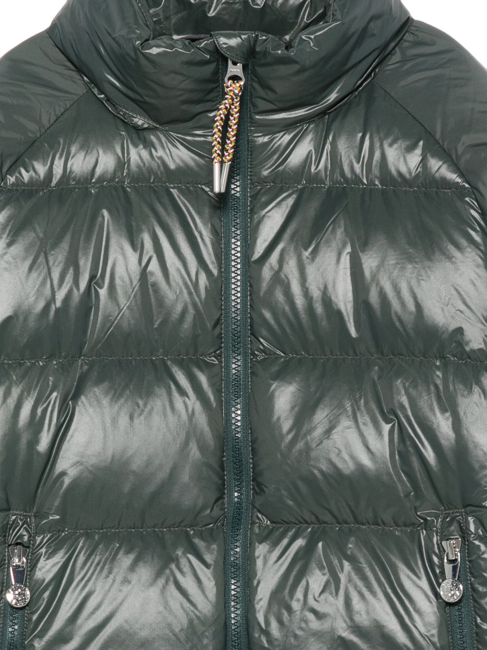 Piumino glossy per bambino Pyrenex Kids verde con imbottitura HKY019 3134 PYRENEX KIDS 