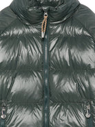 Piumino glossy per bambino Pyrenex Kids verde con imbottitura HKY019 3134 PYRENEX KIDS 