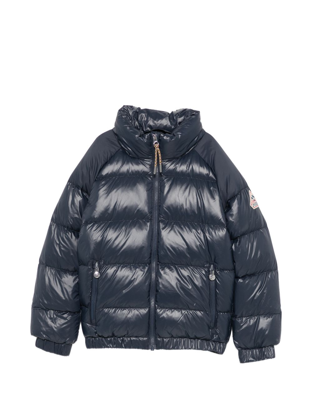 Piumino glossy per bambino Pyrenex Kids blu con imbottitura HKY019 4004 PYRENEX KIDS 