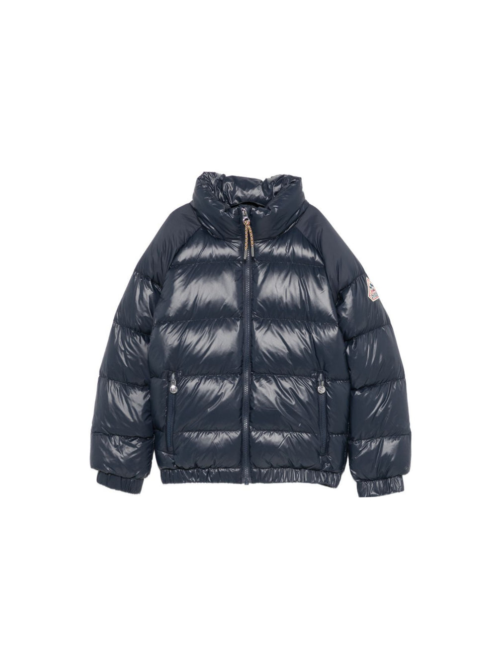 Piumino glossy per bambino Pyrenex Kids blu con imbottitura HKY019 4004 PYRENEX KIDS 