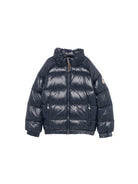 Piumino glossy per bambino Pyrenex Kids blu con imbottitura HKY019 4004 PYRENEX KIDS 