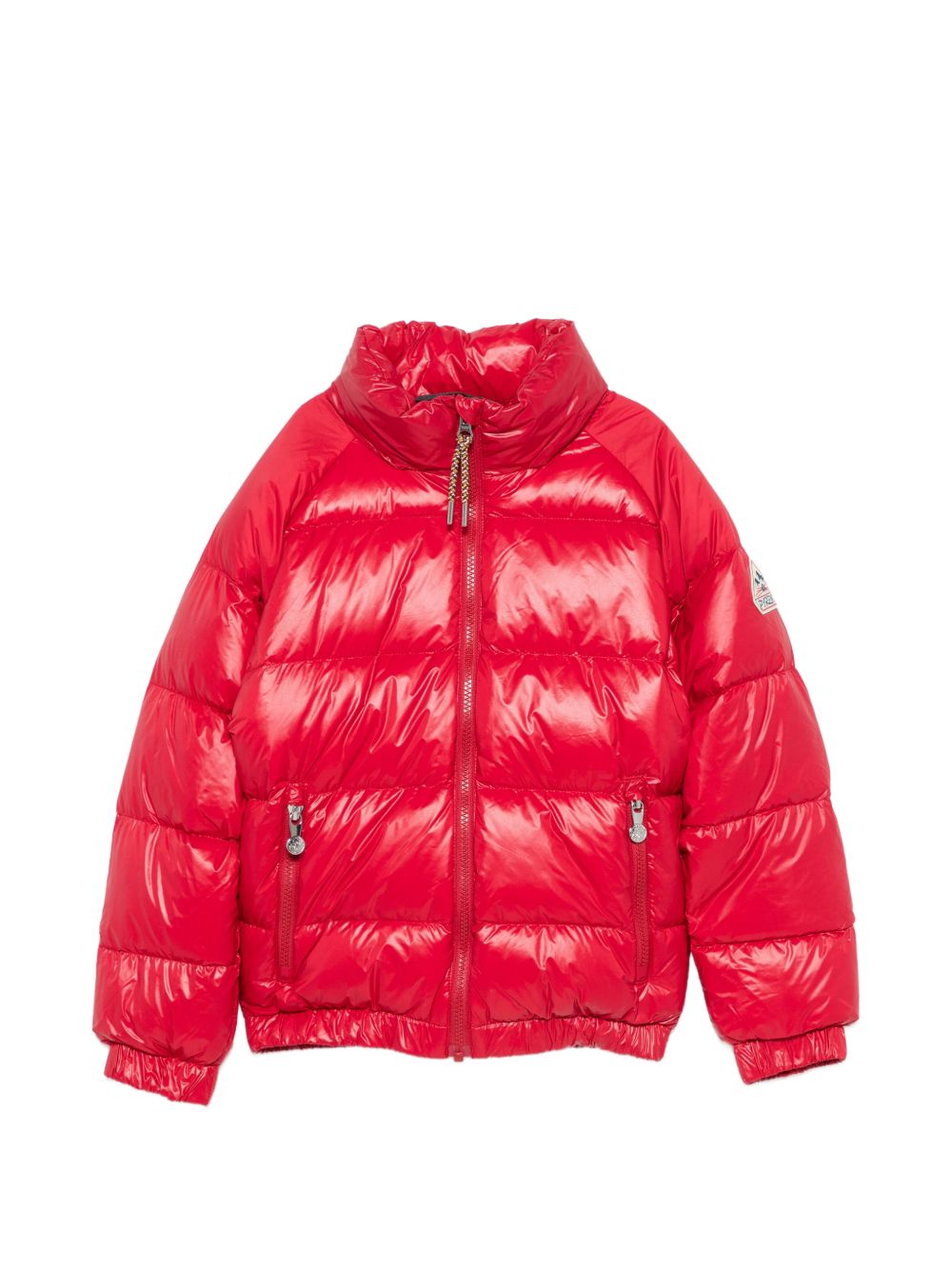Piumino glossy per bambino Pyrenex Kids rosso con imbottitura HKY019 6050 PYRENEX KIDS 