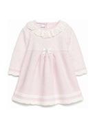 Abito per neonata Paz Rodriguez Kids rosa con bordo in pizzo 004-114215 3060 PaZ RODRIGUEZ KIDS 