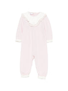 Tutina per neonata Paz Rodriguez Kids rosa con design lavorato in maglia 005-114214 3060 PaZ RODRIGUEZ KIDS 