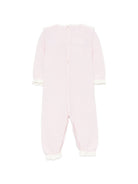 Tutina per neonata Paz Rodriguez Kids rosa con design lavorato in maglia 005-114214 3060 PaZ RODRIGUEZ KIDS 