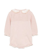 Tutina per neonata Paz Rodriguez Kids rosa con design lavorato a maglia 005-124116 3273 PaZ RODRIGUEZ KIDS 