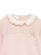 Tutina per neonata Paz Rodriguez Kids rosa con design lavorato a maglia 005-124116 3273 PaZ RODRIGUEZ KIDS 