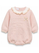 Tutina per neonata Paz Rodriguez Kids rosa con design lavorato a maglia 005-124116 3273 PaZ RODRIGUEZ KIDS 