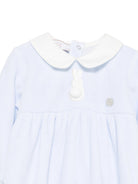 Tutina per neonato Paz Rodriguez Kids azzurra con colletto alla Peter Pan 005-193762 80 PaZ RODRIGUEZ KIDS 