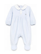 Tutina per neonato Paz Rodriguez Kids azzurra con colletto alla Peter Pan 005-193762 80 PaZ RODRIGUEZ KIDS 