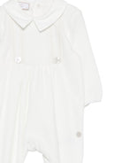 Tutina per neonato Paz Rodriguez Kids bianca con colletto a punta 005-193764 60 PaZ RODRIGUEZ KIDS 