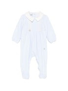 Tutina per neonato Paz Rodriguez Kids azzurra con colletto a punta 005-193764 80 PaZ RODRIGUEZ KIDS 