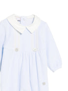Tutina per neonato Paz Rodriguez Kids azzurra con colletto a punta 005-193764 80 PaZ RODRIGUEZ KIDS 