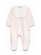 Tutina per neonata Paz Rodriguez Kids rosa con bordo in pizzo 005-193765 37 PaZ RODRIGUEZ KIDS 