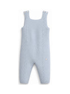 Tutina per neonato Paz Rodriguez Kids azzurra con lavorazione a trecce 007-114058 80 PaZ RODRIGUEZ KIDS 