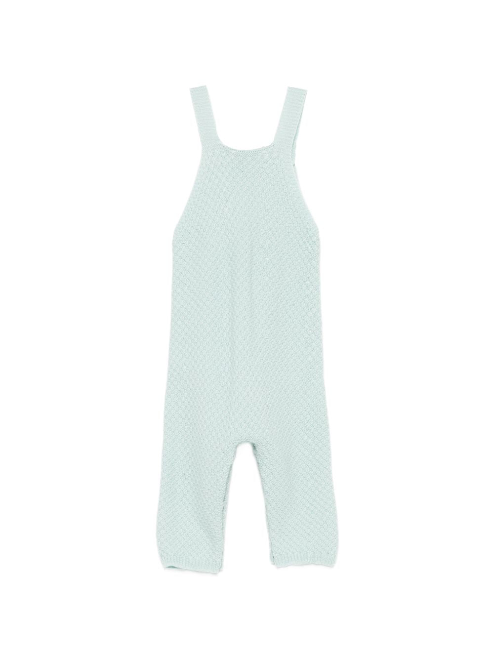 Salopette per neonati Paz Rodriguez Kids verde con scollo quadrato 007-114139 031 PaZ RODRIGUEZ KIDS 