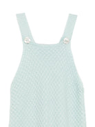 Salopette per neonati Paz Rodriguez Kids verde con scollo quadrato 007-114139 031 PaZ RODRIGUEZ KIDS 