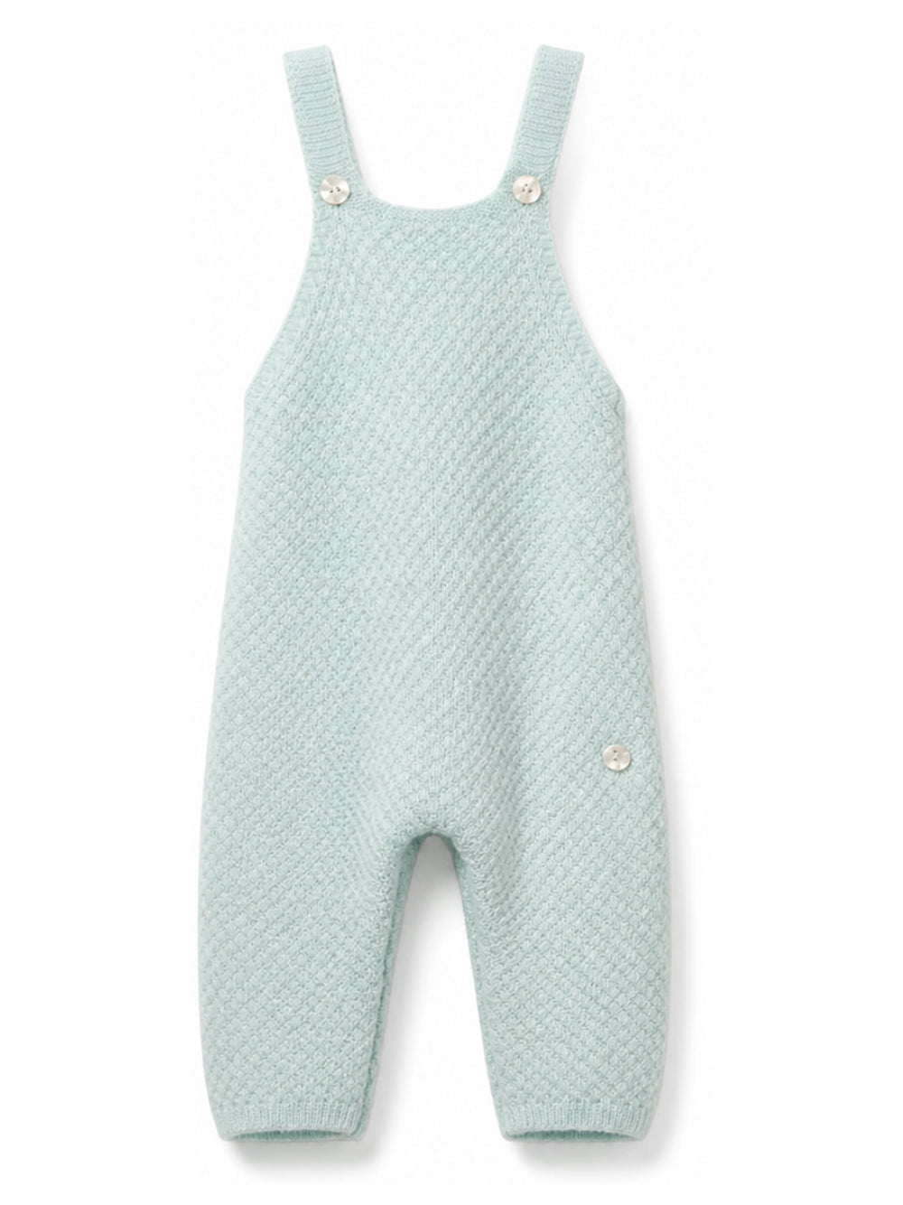 Salopette per neonati Paz Rodriguez Kids verde con scollo quadrato 007-114139 031 PaZ RODRIGUEZ KIDS 
