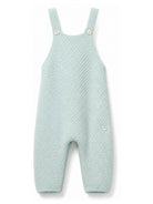 Salopette per neonati Paz Rodriguez Kids verde con scollo quadrato 007-114139 031 PaZ RODRIGUEZ KIDS 