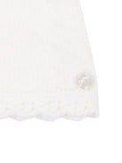 Cappotto per neonata Paz Rodriguez Kids bianco con colletto alla Peter Pan 009-114026 60 PaZ RODRIGUEZ KIDS 